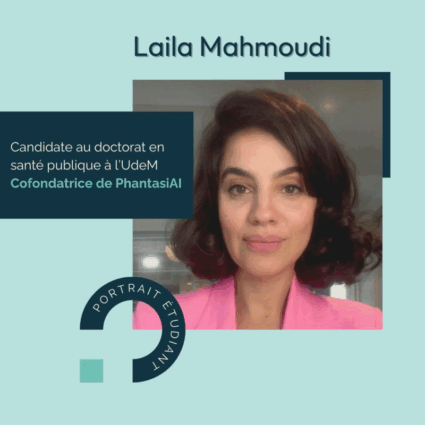 Portrait de Laila Mahmoudi
