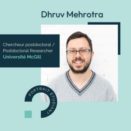 Portrait de Dhruv Mehrotra